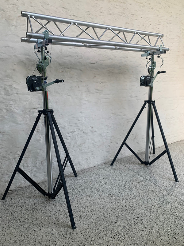 4m Lichtbrug met wind-up Statieven - Afbeelding 4
