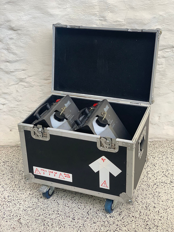 Set 1000w Verticale Rookmachines - Afbeelding 2